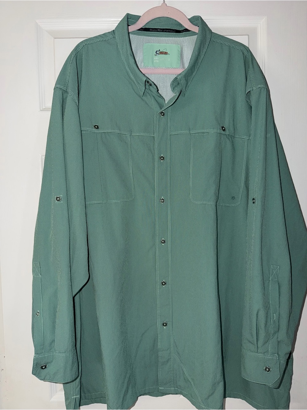 Men’s performance button down- World Wide Sportsman
